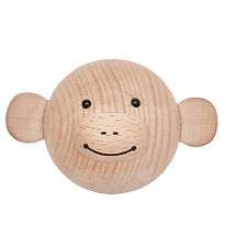OYOY Wall Hook - 4.5x7x6 cm - Mini - Monkey - Nature OYOY Wall Hook - 4.5x7x6 cm - Mini - Monkey - Nature