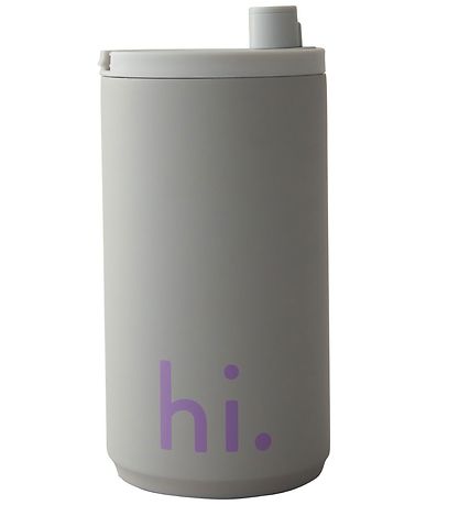 Design Letters Thermo Beker - To Go - 350ml - Cool Grijs Design Letters Thermo Beker - To Go - 350ml - Cool Grijs