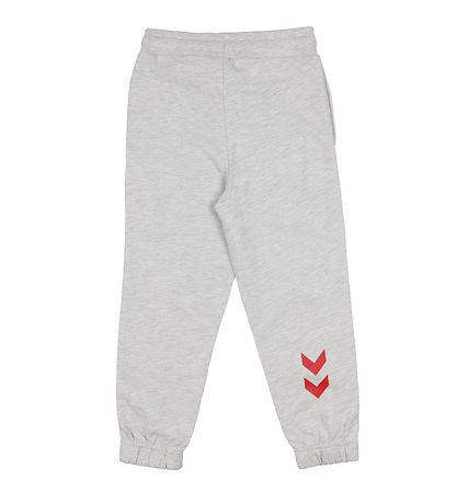 Hummel Sweatpants - DBU - hmlHonor - Light Grey Melange Hummel Sweatpants - DBU - hmlHonor - Light Grey Melange