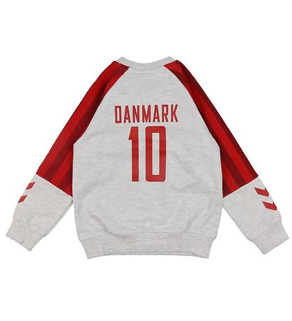 Hummel Sweatshirt - DBU - hmlHonor - Light Grey Melange Hummel Sweatshirt - DBU - hmlHonor - Light Grey Melange