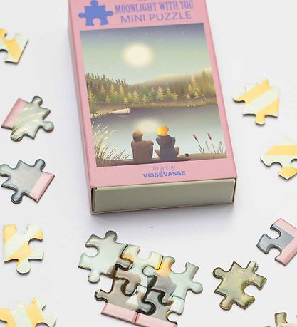 Puzzle Vissevasse - Mini - 10x13 cm - Clair de lune avec toi