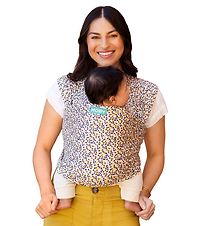 Moby Baby Wrap - Evolution - Hopscotch - White w. Dots Moby Baby Wrap - Evolution - Hopscotch - White w. Dots