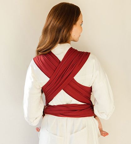 Moby Stretch wrap - Classic - Ruby - Brown