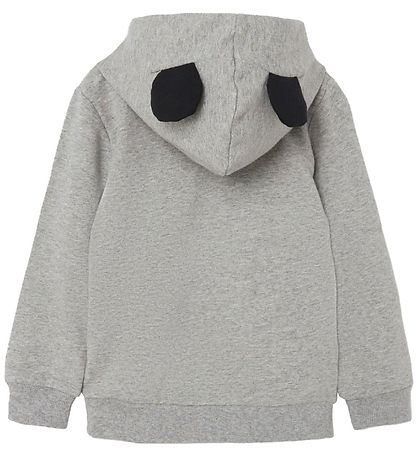 Name It Hoodie - NmmOtis - Grey Melange
