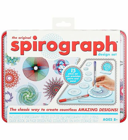 Spirograph How To Draw - 15 Parts - Design Set Spirograph How To Draw - 15 Parts - Design Set