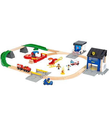BRIO Rettung Team Eisenbahnset 36025