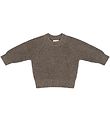 That's Mine Blouse - Flo Sweater - Earth Brown Melange