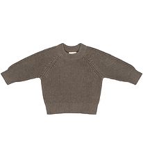 That's Mine Blouse - Flo Sweater - Earth Brown Melange That's Mine Blouse - Flo Sweater - Earth Brown Melange