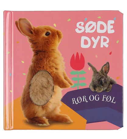 Forlaget Bolden 도서 - 만지고 느끼기: 귀여운 동물들 - 덴마크어 Forlaget Bolden 도서 - 만지고 느끼기: 귀여운 동물들 - 덴마크어