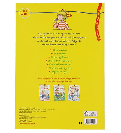 Forlaget Bolden Activity Book Book - Laura's Large Preschool Boo Forlaget Bolden Activity Book Book - Laura's Large Preschool Boo