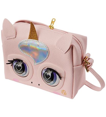 Purse Pets Tas m. Knipperende ogen - Eenhoorn