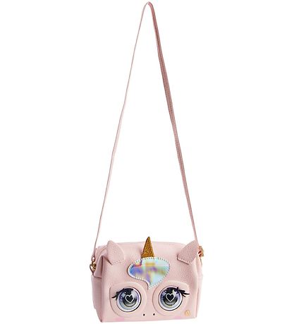 Purse Pets Tas m. Knipperende ogen - Eenhoorn