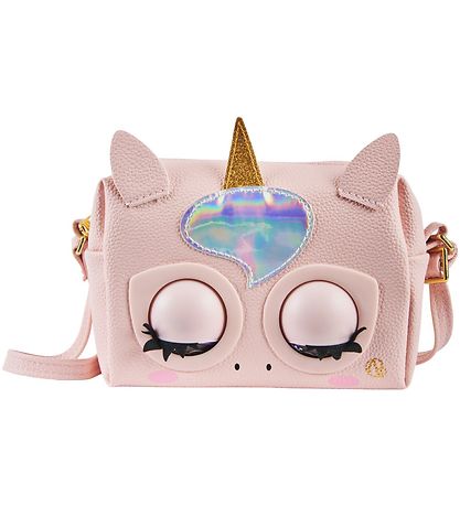 Purse Pets Tas m. Knipperende ogen - Eenhoorn