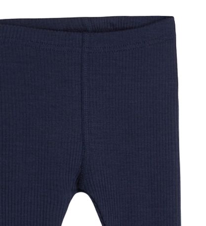 Hust and Claire Leggings - Lee - Rib - Wool - Navy