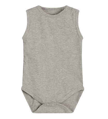 Hust and Claire Bodysuit Sleeveless - Beni - Grey Melange