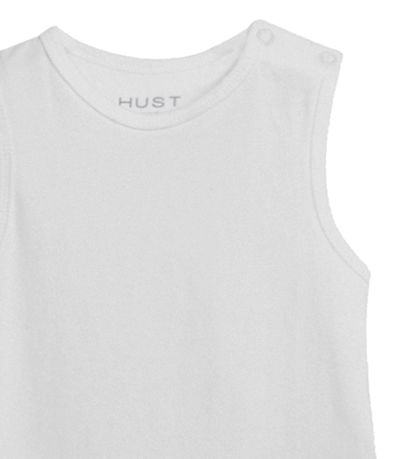 Hust and Claire Bodysuit Sleeveless - Beni - White