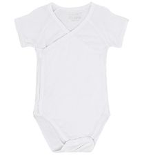 Hust and Claire Bodysuit s/s - Bun - Bamboo - White Hust and Claire Bodysuit s/s - Bun - Bamboo - White