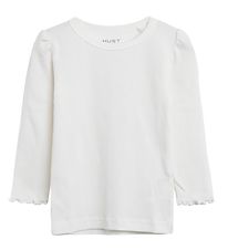 Hust and Claire Blouse - Andia - Rib - Ivory Hust and Claire Blouse - Andia - Rib - Ivory