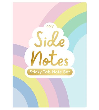 Notes autocollantes Livre Ooly - Notes latérales - Pastel Arcs-e Notes autocollantes Livre Ooly - Notes latérales - Pastel Arcs-e
