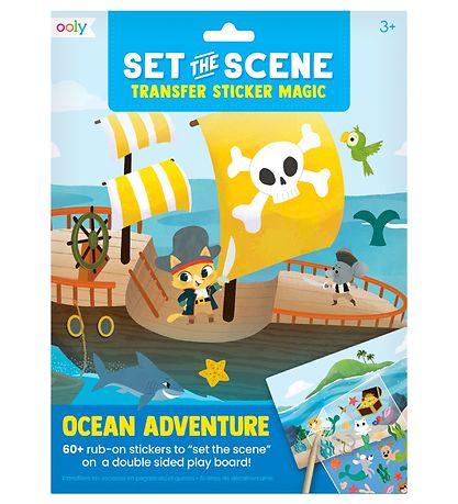 Ooly Sticker Set - Set The Scene - Ocean Adventure Ooly Sticker Set - Set The Scene - Ocean Adventure