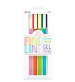 Ooly Kulepenn - 6 stk. - Fine Line Fargede gelpenner Ooly Kulepenn - 6 stk. - Fine Line Fargede gelpenner