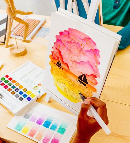 Ooly Watercolour - 24 Pcs - Chroma Blends Travel Watercolor Pale