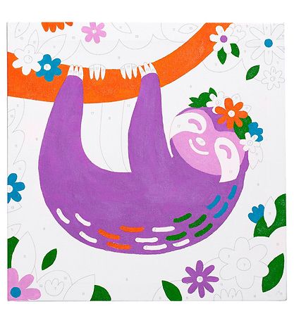 Peinture Ville Numéro Set Ooly - Happy Paresseux