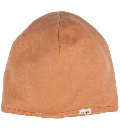 Voksi Beanie - Wool - 2-layer - Reversible - Sandstone Peach Voksi Beanie - Wool - 2-layer - Reversible - Sandstone Peach