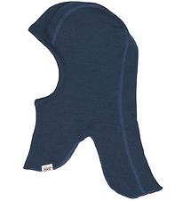 Voksi Balaclava - Wool - 2-layer - Reversible - Poppy Blue Voksi Balaclava - Wool - 2-layer - Reversible - Poppy Blue