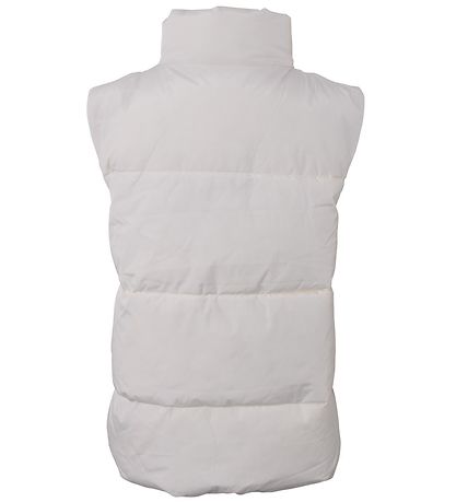 Hound Puffer Vest - Bone White