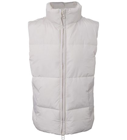 Hound Puffer Vest - Bone White