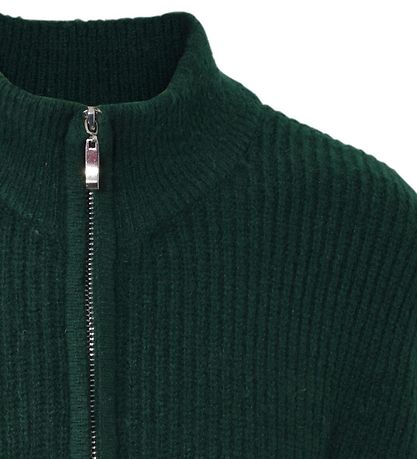 Hound Blússa - Prjónað - Zip - Dark Olive