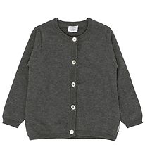Hust and Claire Cardigan - Knitted - Cara - Grey Melange Hust and Claire Cardigan - Knitted - Cara - Grey Melange
