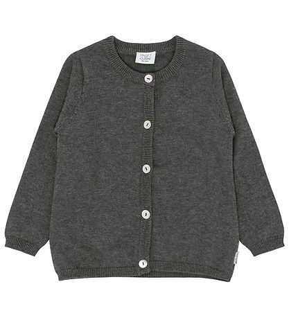 Hust and Claire Cardigan - Strick - Cara - Grau Melange