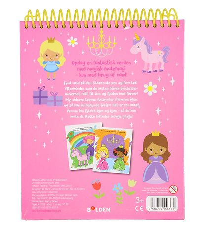Forlaget Bolden Colouring Book - Magical Colouring Book: Princes Forlaget Bolden Colouring Book - Magical Colouring Book: Princes