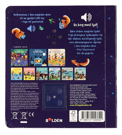 Forlaget Bolden Book w. Sound - I Dream I The Magic Forest - Da