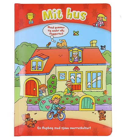 Forlaget Bolden Book - The Large Flapbook: My House - Danish