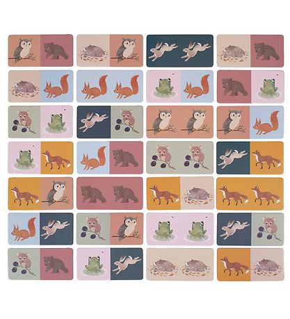 Domino Filibabba - Animaux nordiques Domino Filibabba - Animaux nordiques