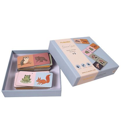 Domino Filibabba - Animaux nordiques Domino Filibabba - Animaux nordiques