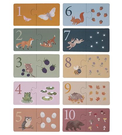 Compte Puzzle Filibabba - Animaux nordiques Compte Puzzle Filibabba - Animaux nordiques