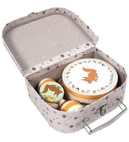 Filibabba Playcase w. Instruments - 4 Parts Filibabba Playcase w. Instruments - 4 Parts