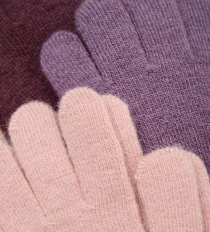 CeLaVi Handskar - Ull/Nylon - 5-pack - Misty Rose