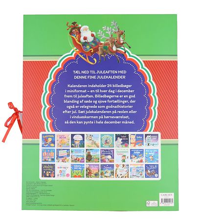 Forlaget Carlsen - 'My Large Advent Calendar - With 24 Mini Book Forlaget Carlsen - 'My Large Advent Calendar - With 24 Mini Book