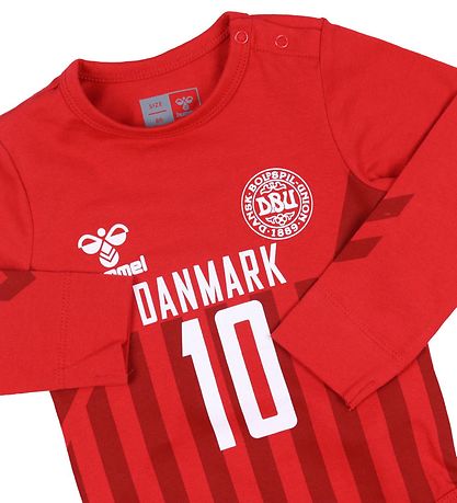 Hummel Bodysuit l/s - DBU - hmlCelebrate - Red