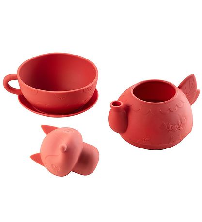 Lilliputiens Bath Toy - Alice - Teapot - Red