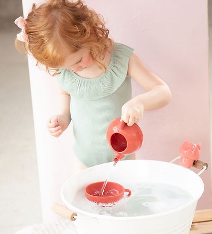 Lilliputiens Bath Toy - Alice - Teapot - Red