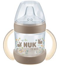 Nuk Drinkbeker m. Handvat en Drinkdeksel - 150 ml - Voering Natu Nuk Drinkbeker m. Handvat en Drinkdeksel - 150 ml - Voering Natu