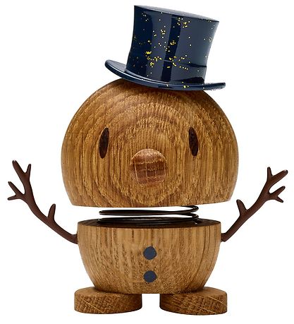 Hoptimist Small Snowman - Oak Hoptimist Small Snowman - Oak