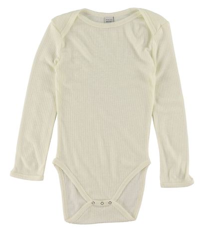 Smallstuff Bodysuit æ/s - Drop Needle - Off White