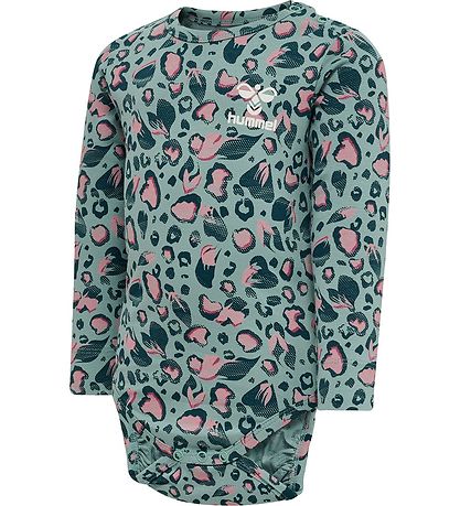 Hummel 보디수트 긴팔 - hmlSonja - 미네랄 블루